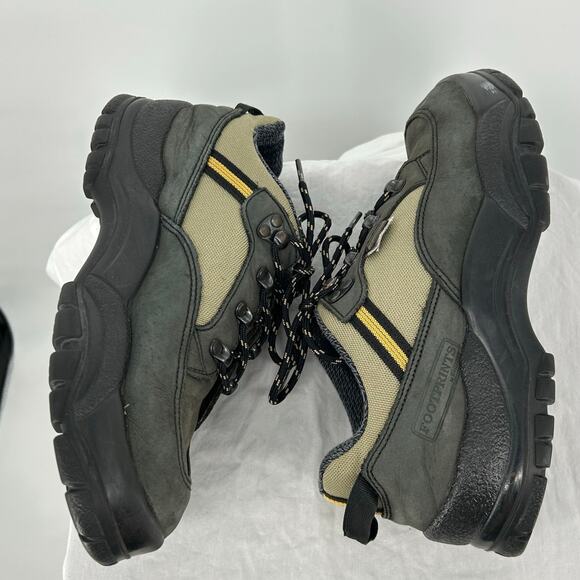 Vintage Womens Green Grey Footprints by Birkenstocks Hiking Walking Shoes 8/8.5M - Picture 5 of 8